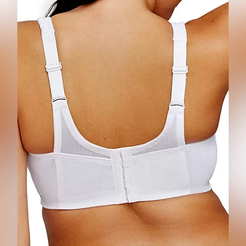 - Glamorise 36E MagicLift White Firm Support Seamless Bra! NEW! - Picture 2 of 16
